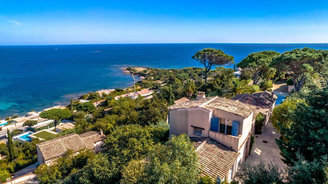 Superbe Villa, Incroyable Vue Mer, Piscine Chauffee, Climatisee 圣马克西姆 外观 照片