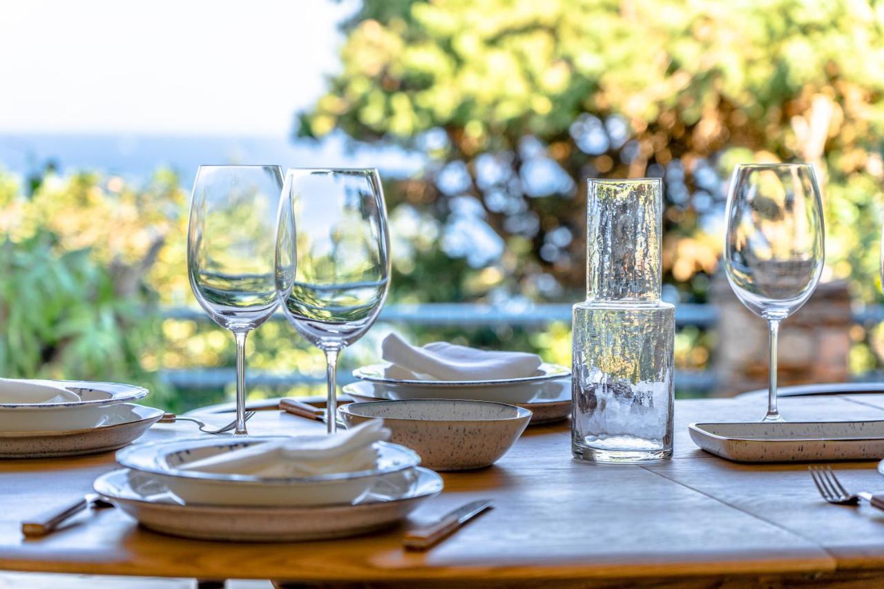 Superbe Villa, Incroyable Vue Mer, Piscine Chauffee, Climatisee 圣马克西姆 外观 照片