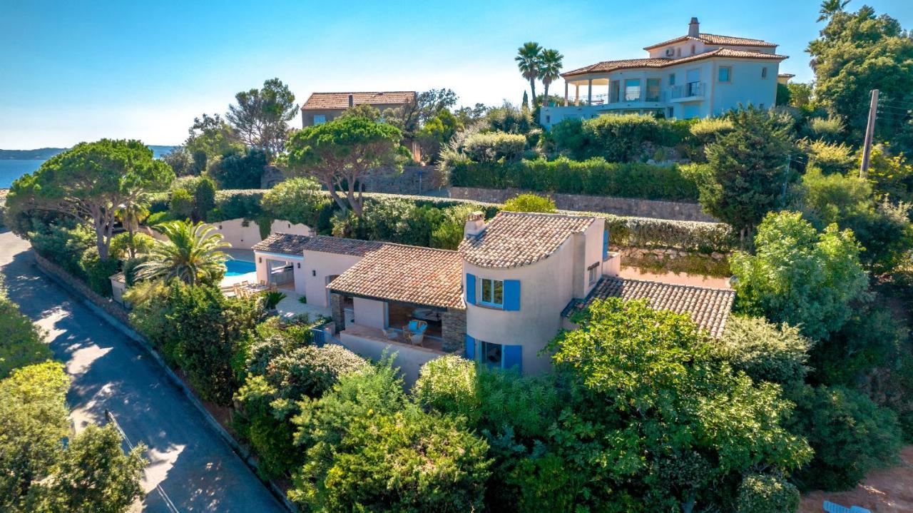 Superbe Villa, Incroyable Vue Mer, Piscine Chauffee, Climatisee 圣马克西姆 外观 照片