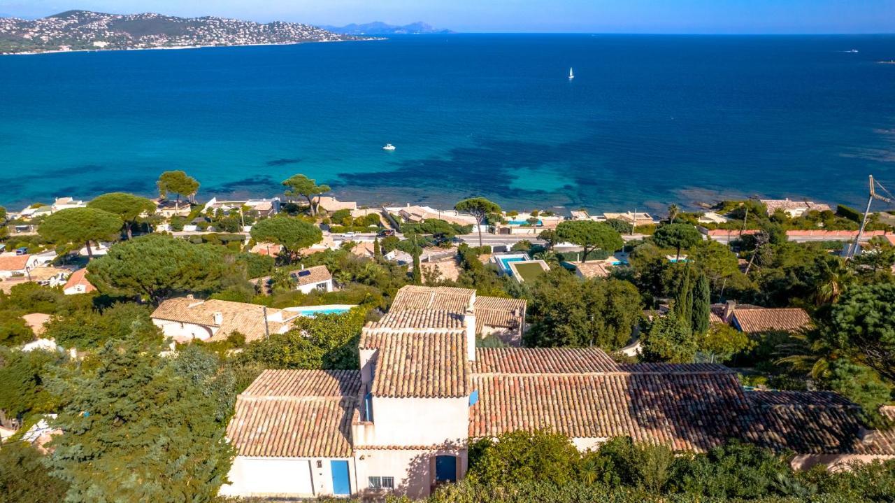 Superbe Villa, Incroyable Vue Mer, Piscine Chauffee, Climatisee 圣马克西姆 外观 照片