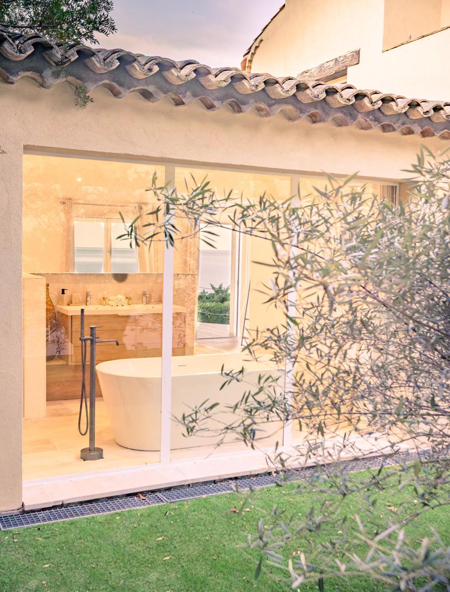 Superbe Villa, Incroyable Vue Mer, Piscine Chauffee, Climatisee 圣马克西姆 外观 照片