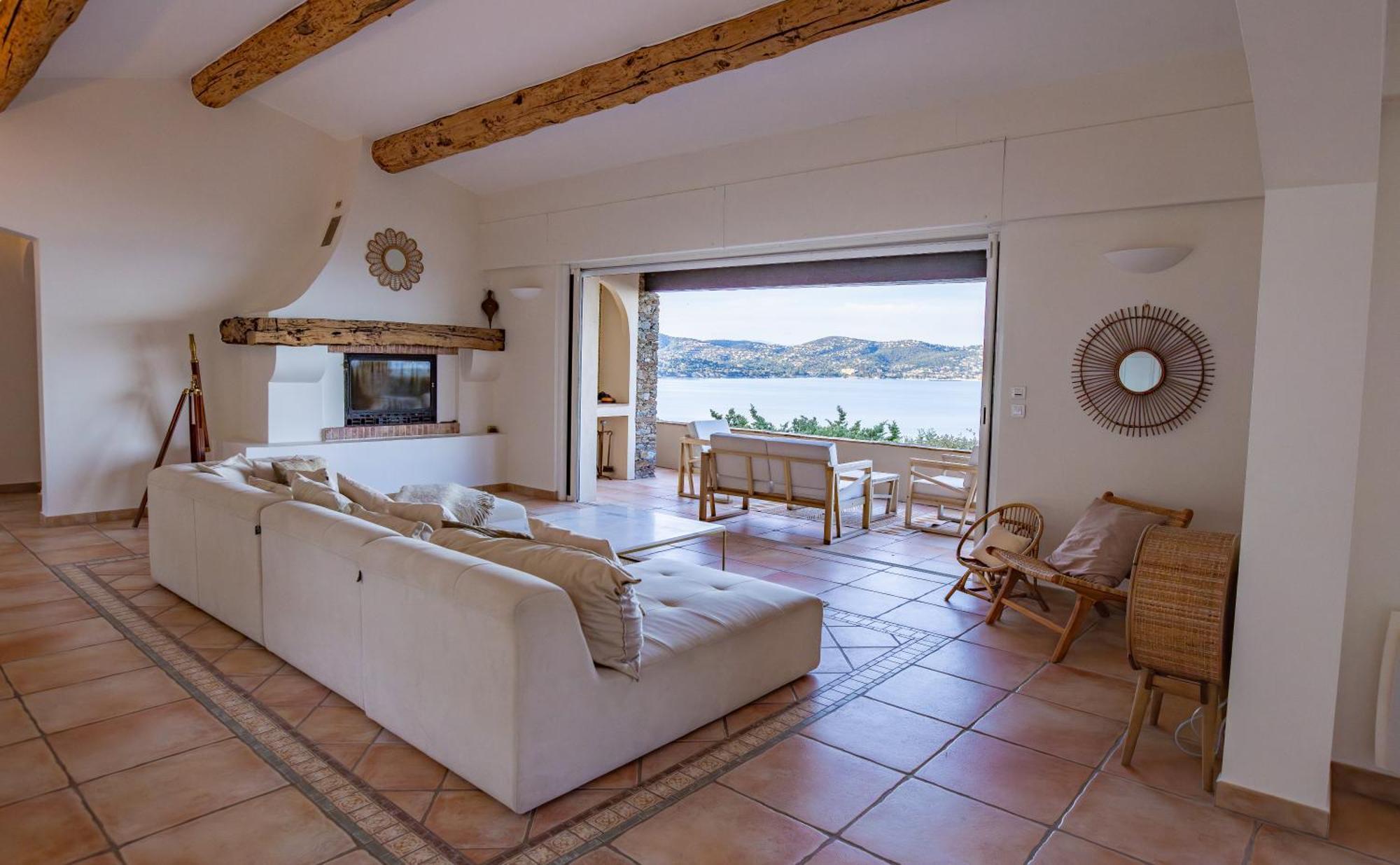 Superbe Villa, Incroyable Vue Mer, Piscine Chauffee, Climatisee 圣马克西姆 外观 照片