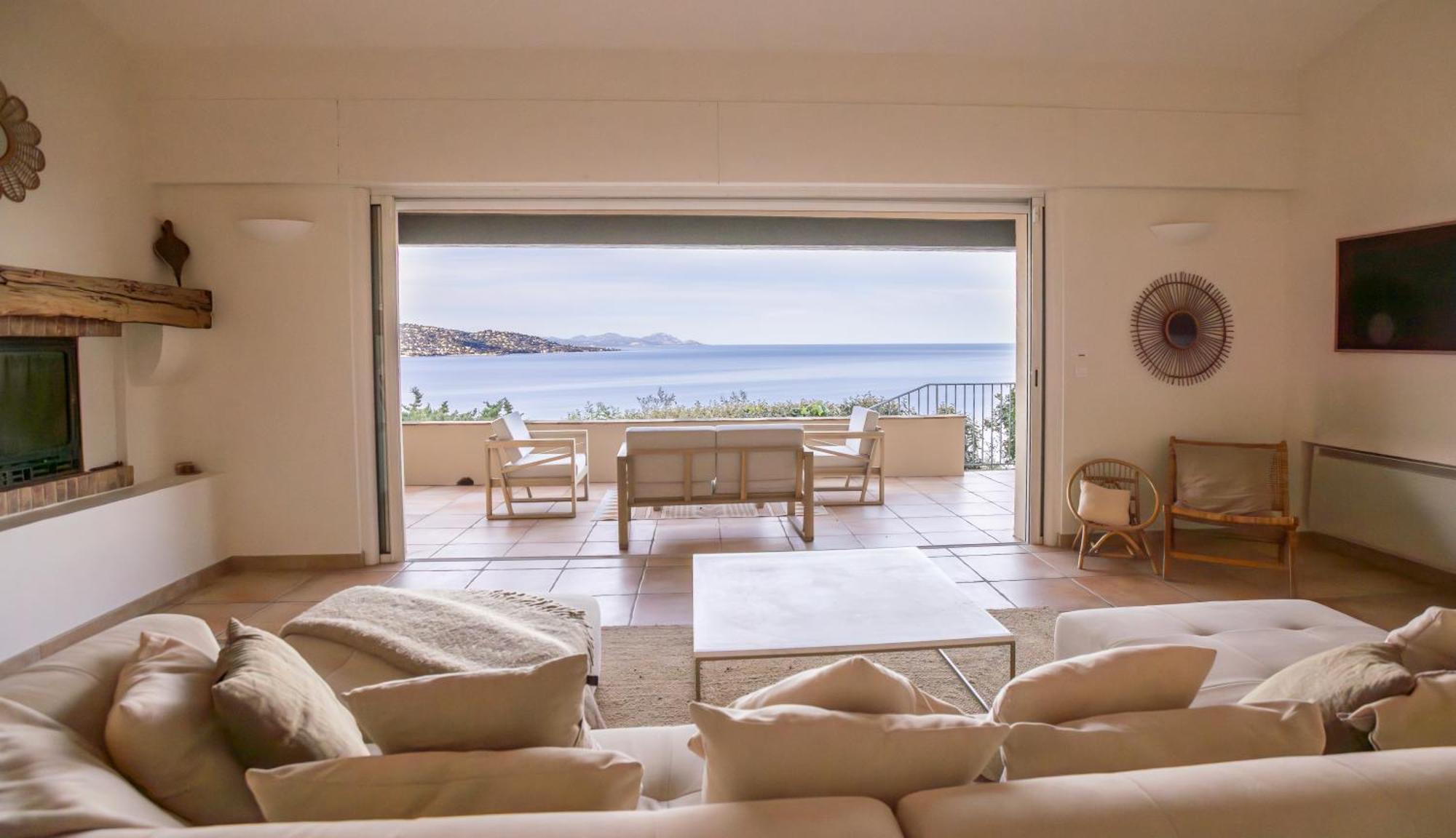 Superbe Villa, Incroyable Vue Mer, Piscine Chauffee, Climatisee 圣马克西姆 外观 照片