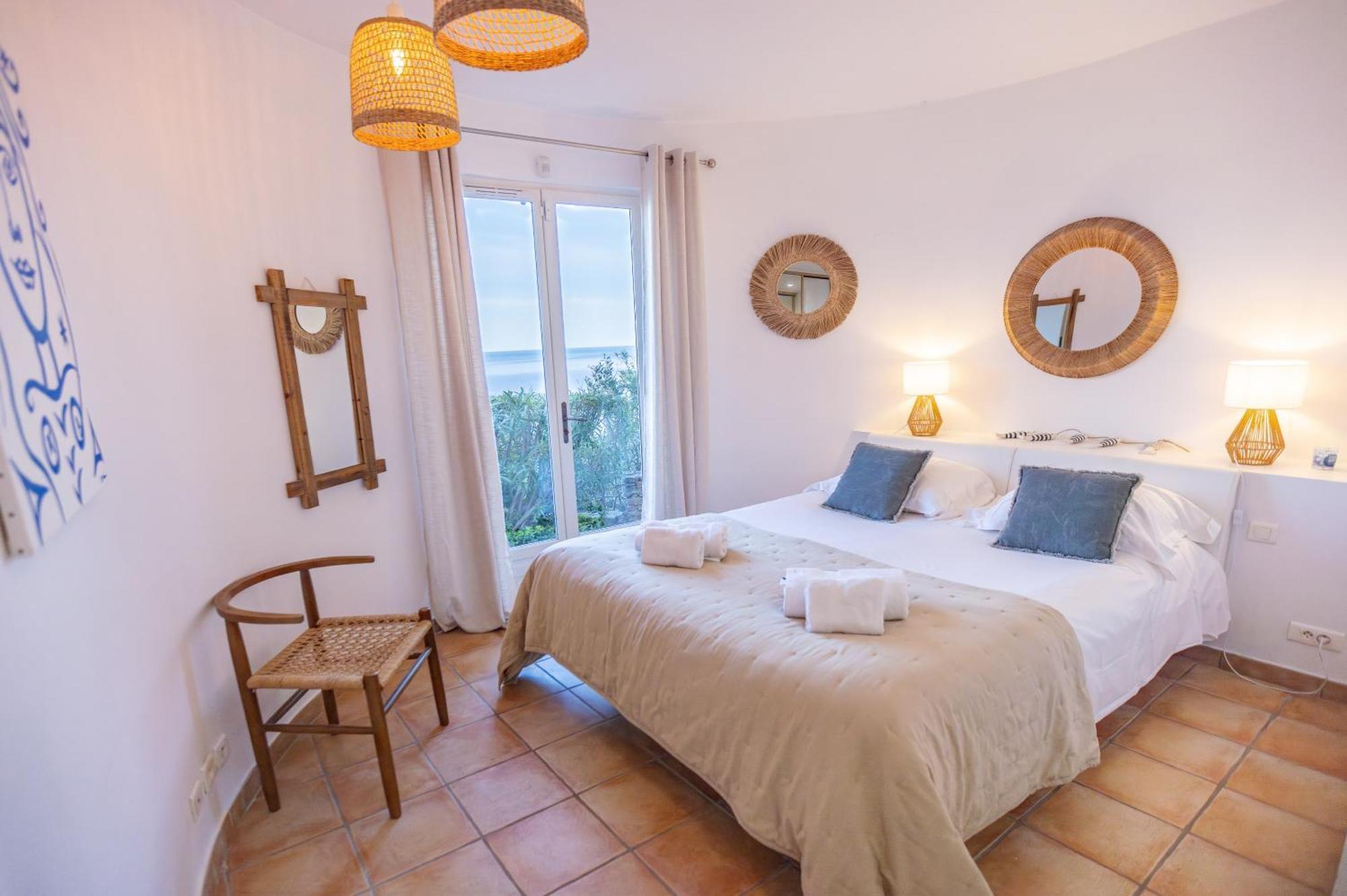 Superbe Villa, Incroyable Vue Mer, Piscine Chauffee, Climatisee 圣马克西姆 外观 照片