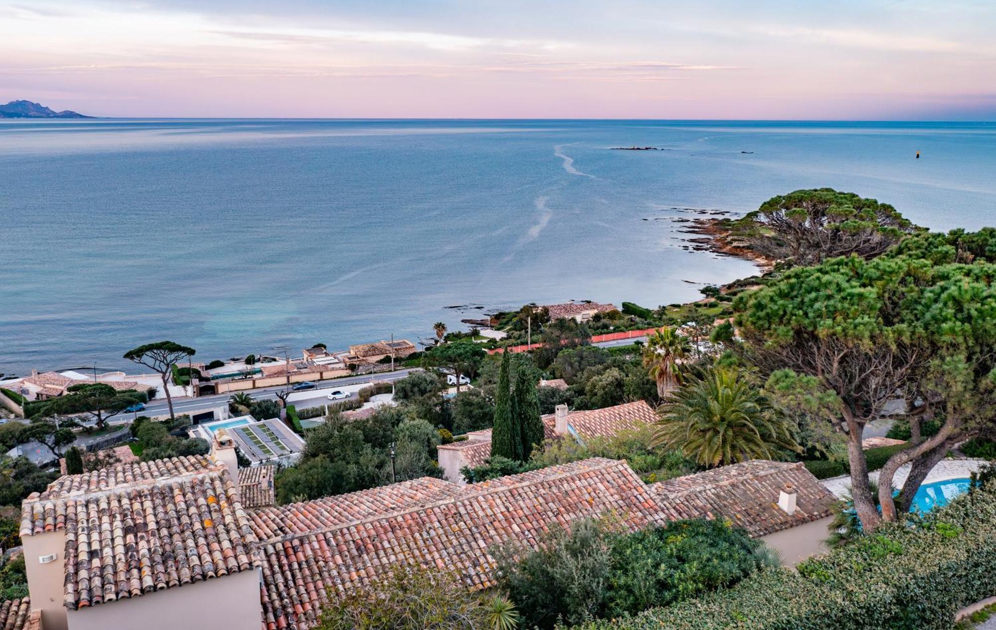 Superbe Villa, Incroyable Vue Mer, Piscine Chauffee, Climatisee 圣马克西姆 外观 照片