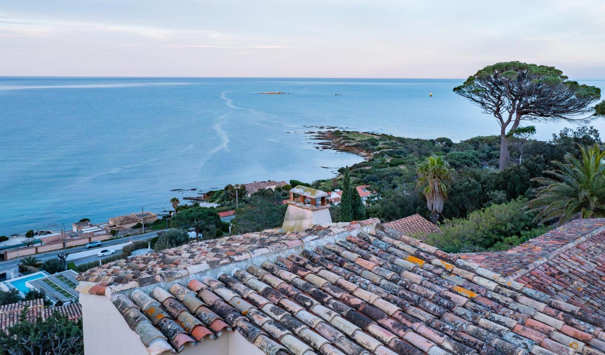 Superbe Villa, Incroyable Vue Mer, Piscine Chauffee, Climatisee 圣马克西姆 外观 照片