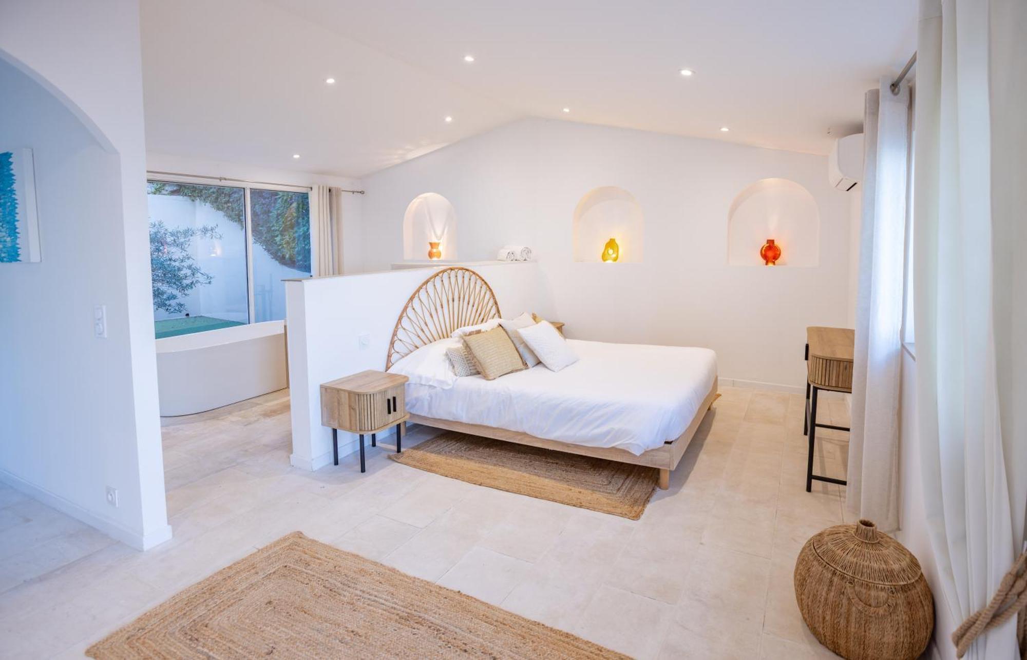 Superbe Villa, Incroyable Vue Mer, Piscine Chauffee, Climatisee 圣马克西姆 外观 照片