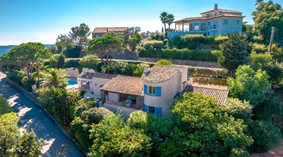Superbe Villa, Incroyable Vue Mer, Piscine Chauffee, Climatisee 圣马克西姆 外观 照片
